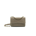 BOTTEGA VENETA BABY OLYMPIA BAG GREY GHW