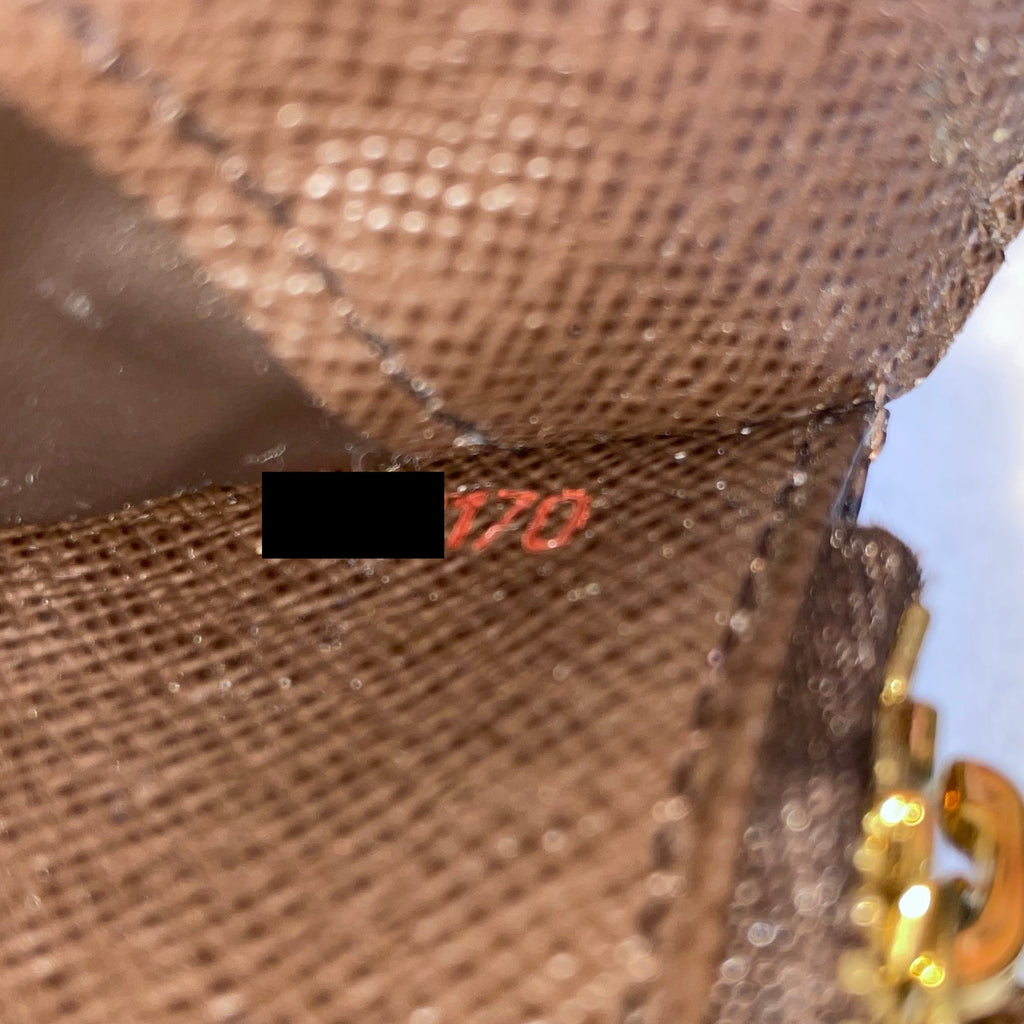 LOUIS VUITTON FOLD WALLET DAMIER EBENE CANVAS GHW